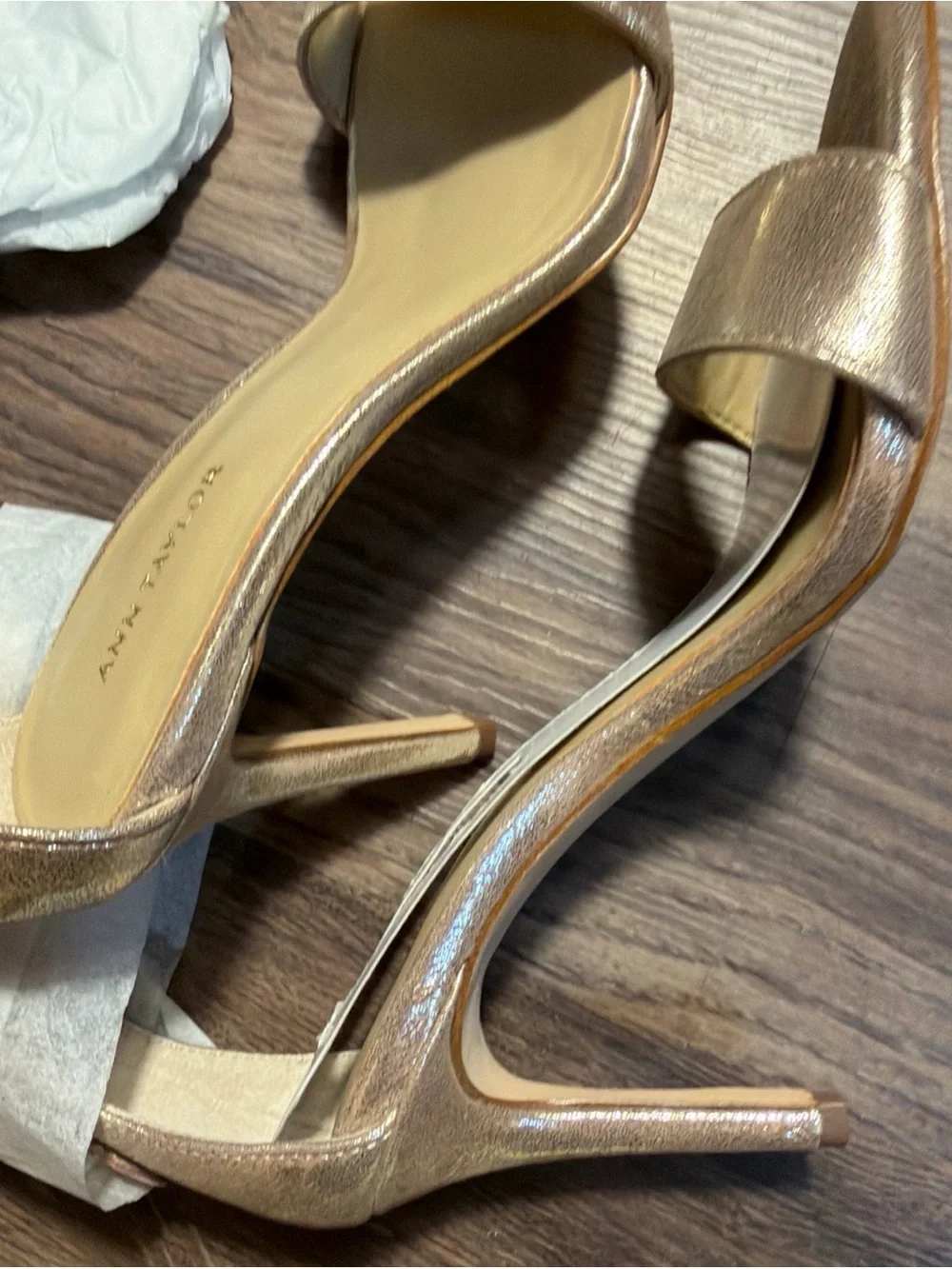 Ann Taylor elegant gold